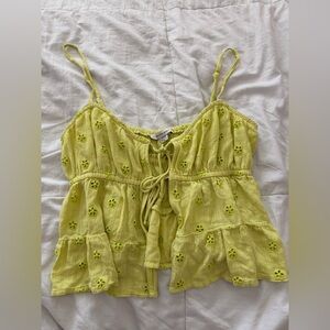 American Eagle Tie-Front Cami